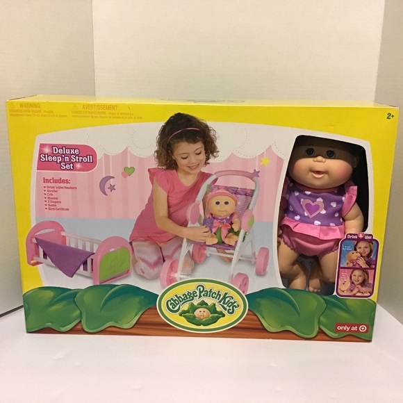 cabbage patch stroller set